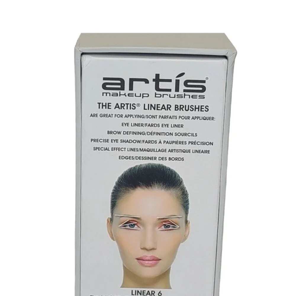 Artis Elite Collection Linear 6 Makeup Brush Smoke Color